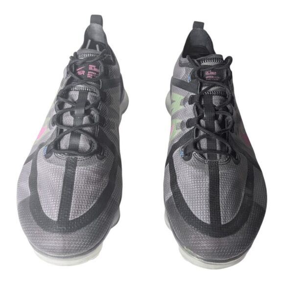 NIKE Air VaporMax 2019 PRM "Fuchsia Lime" Running Shoes Size 11.5 - Picture 4 of 9